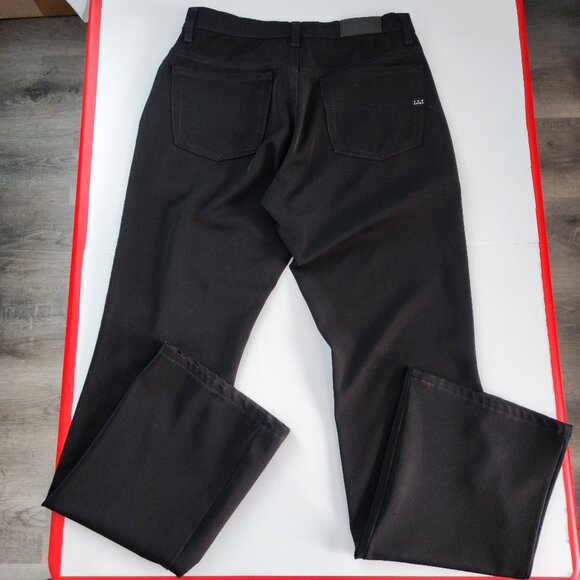 Ikeda 700 Series business / casual dress pants boot cut black women's size 30 - Picture 2 of 15